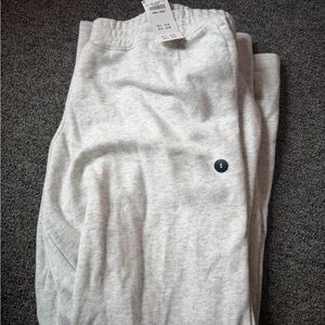 Hollister Light Gray Wide Leg Pants